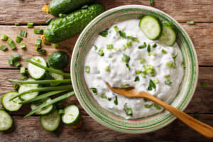 Gurken Tzatziki