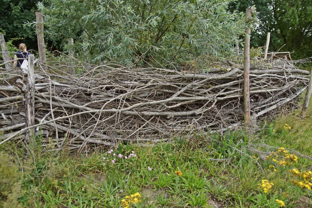 Totholzzaun – Nützliche Behausung für viele Tiere