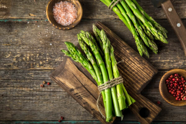 Grüner Spargel