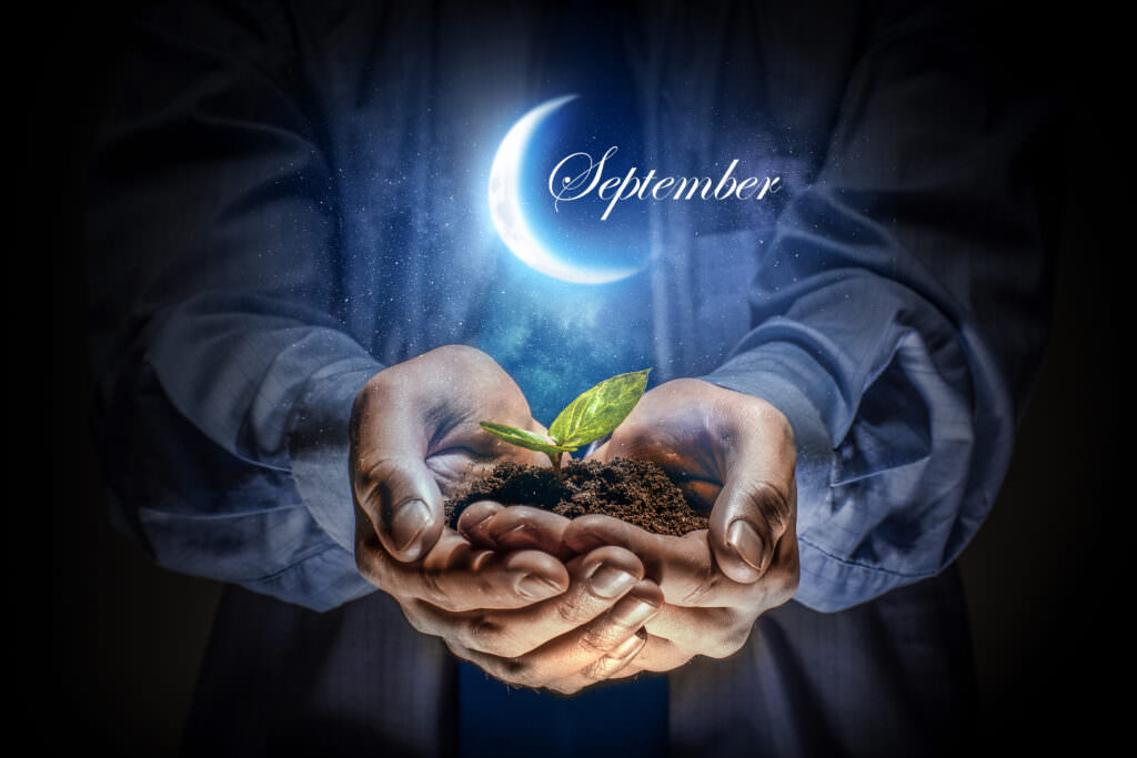 Mondkalender für den Monat September 2022