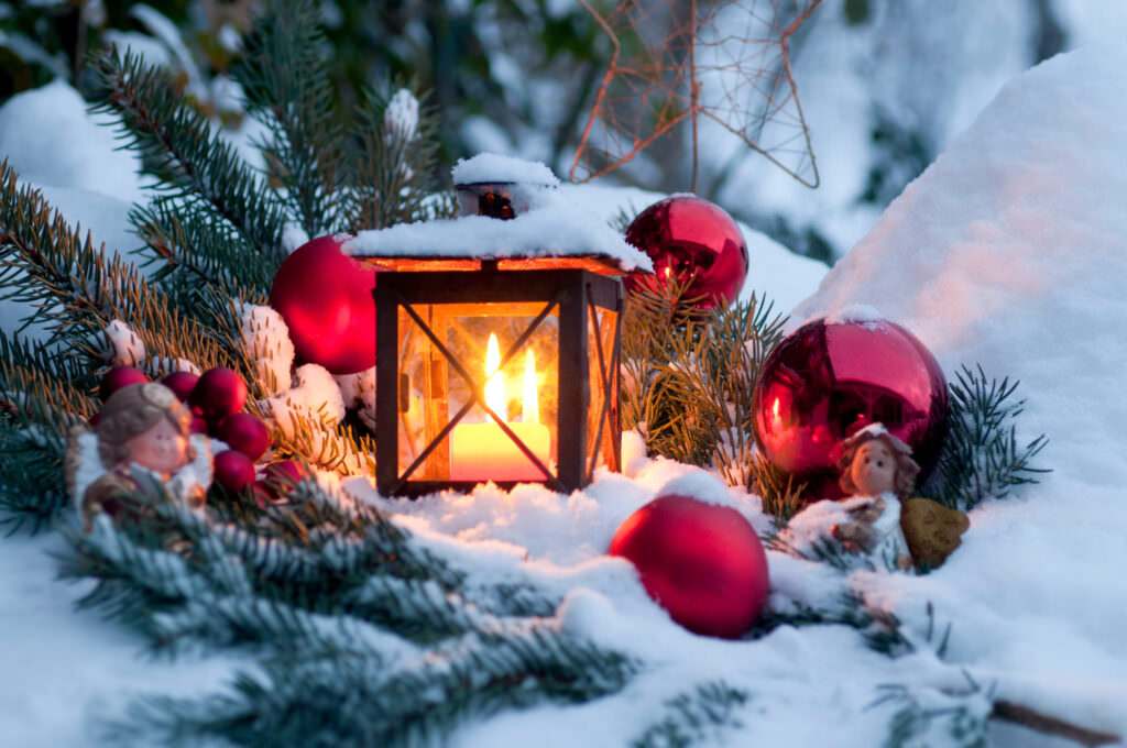 Weihnachten im Garten – so wird’s auch draußen festlich