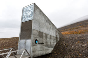 Eingangsbereich Svalbard Seed Vault