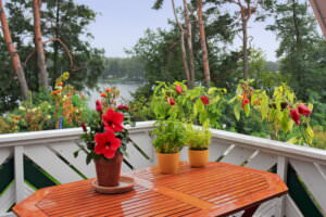 Unwetter Balkon