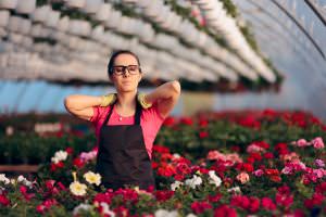 Gartenarbeit Überlastung