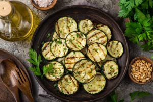 gegrillte Zucchini