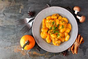 Kürbisgnocchi