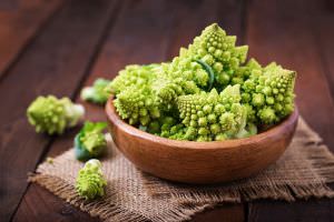 Romanesco in Schale