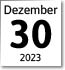 30. Dezember