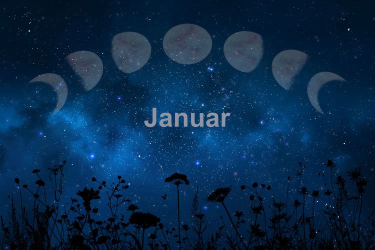 Mondkalender Januar