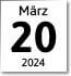 20. März