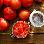 Tomaten eingekocht
