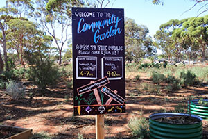 Schild Community Garden