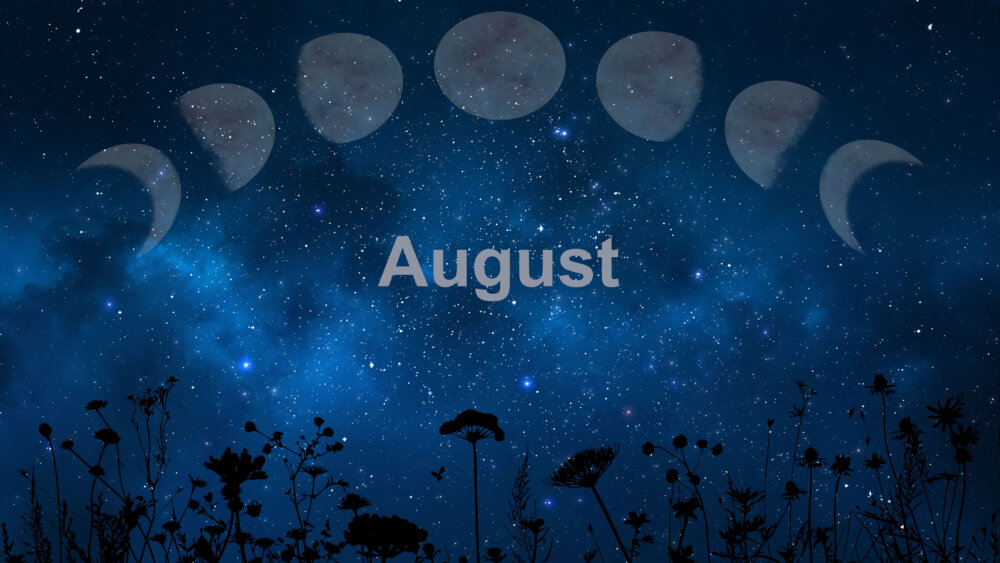 Mondkalender August