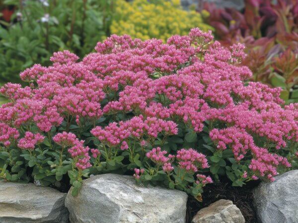 Fette Henne – Stauden in den Farben des Herbstes