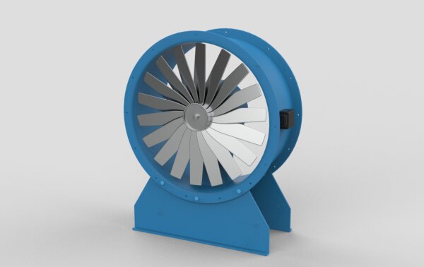 Axial Flow Fan 3D model