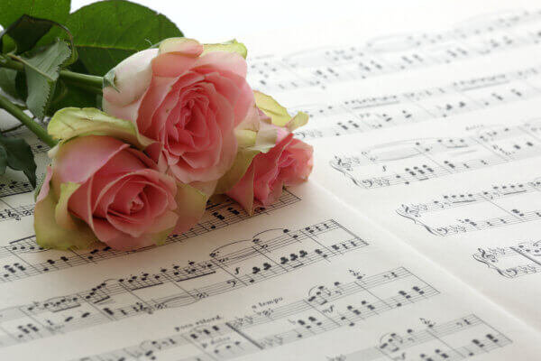 Rosen und Musik