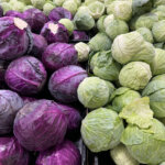 Weißkohl und Rosenkohl