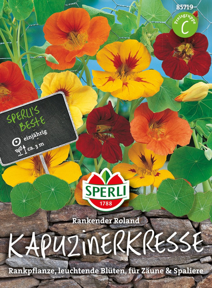 Kapuzinerkresse SPERLI's Rankender Roland Mischung von SperliSamen